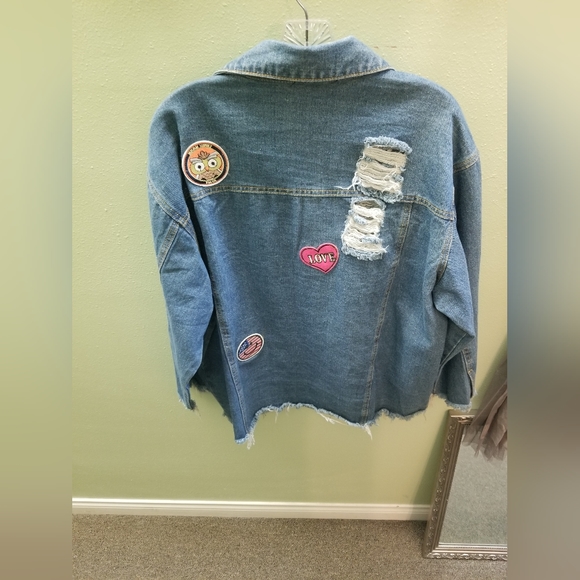 Patchwork "DIY" Denim Jacket - Picture 2 of 2